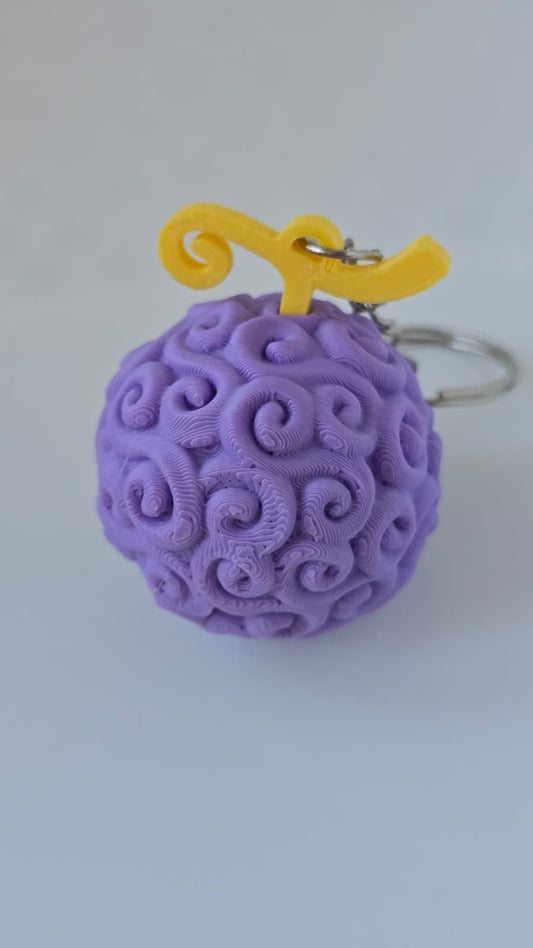 Llaveros Frutas del diablo de One Piece