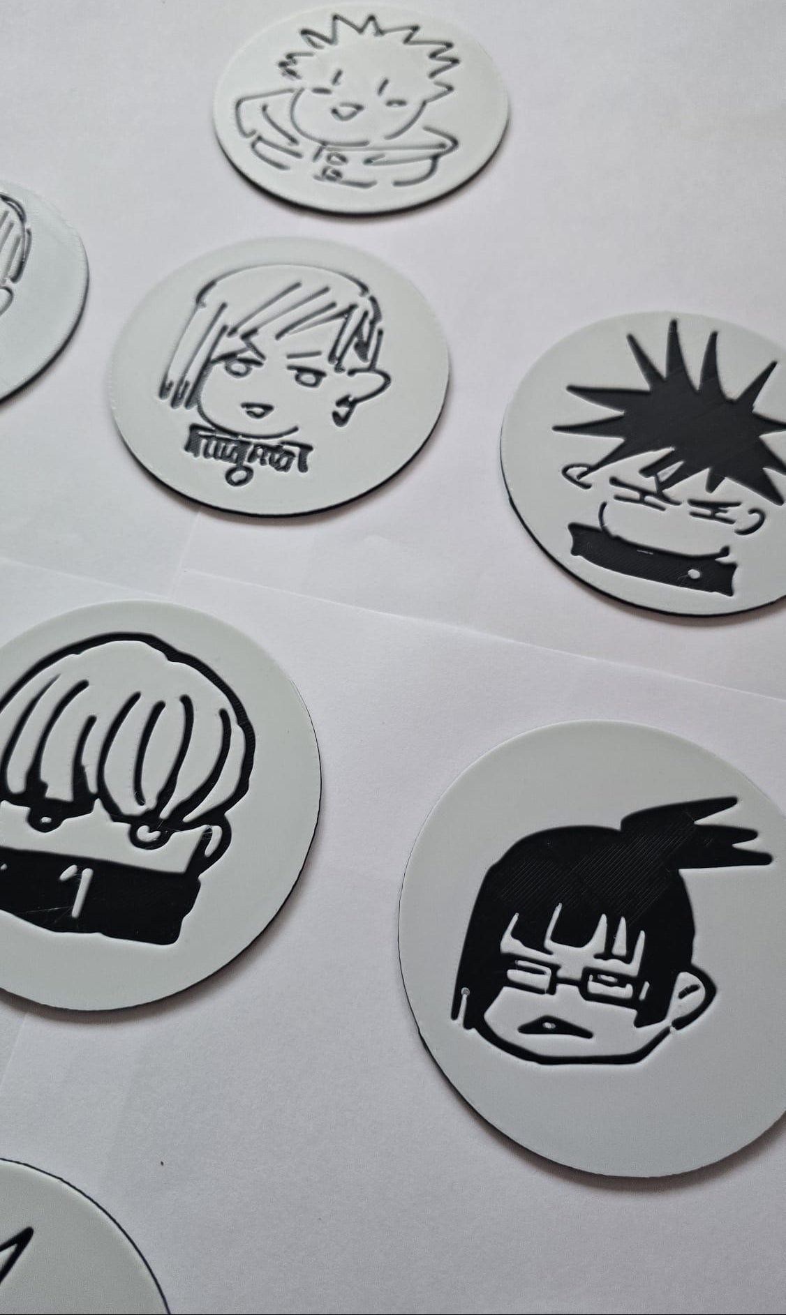 Set Posavasos Jujutsu Kaisen