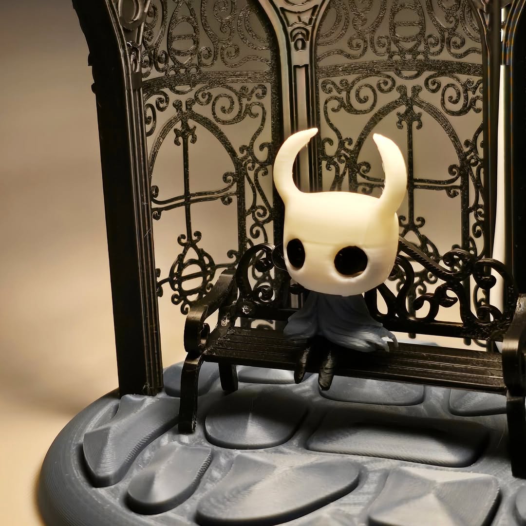 Lámpara 3D de Hollow Knight