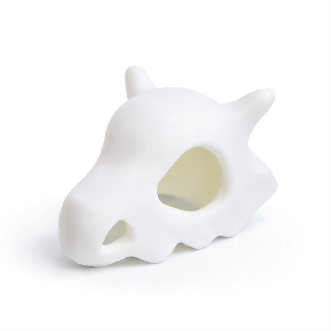 Cabeza de Cubone gigante en 3D