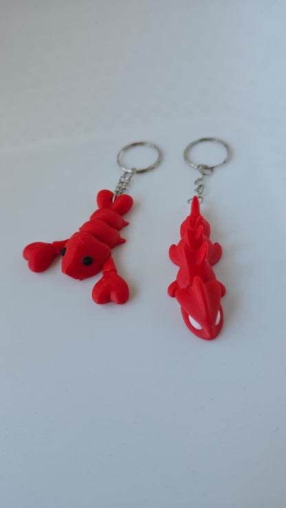 Cangrejo y dragón articulados