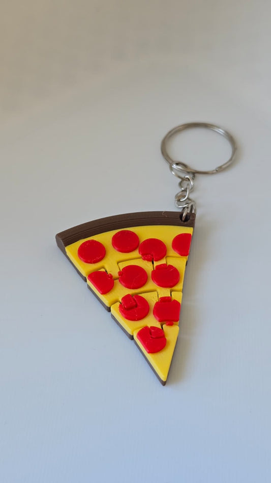 Llavero Pizza Pepperoni