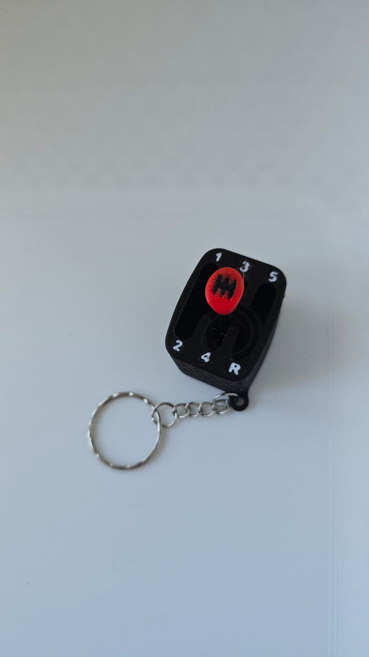 Llavero con cambio de marchas