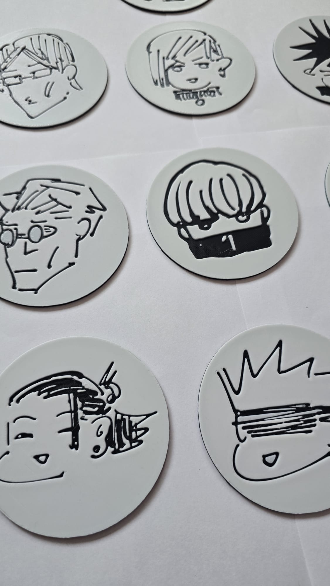 Set Posavasos Jujutsu Kaisen