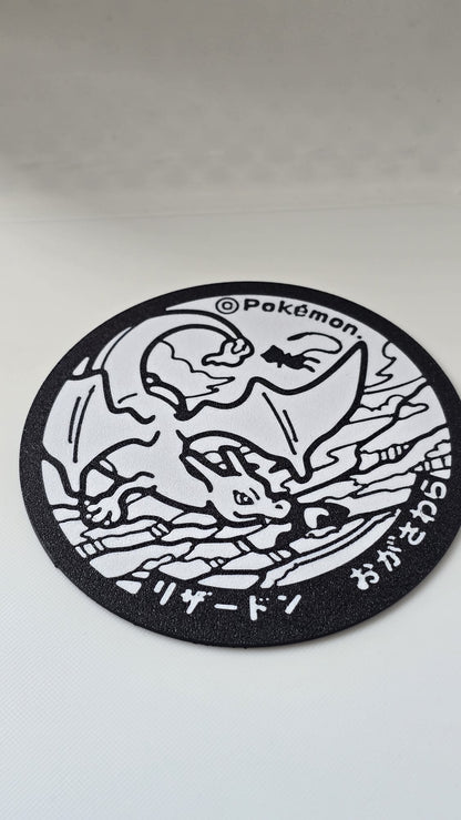 Posavasos de las Pokealcantarillas de Japón