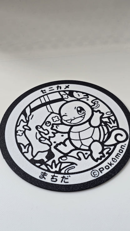Posavasos de las Pokealcantarillas de Japón