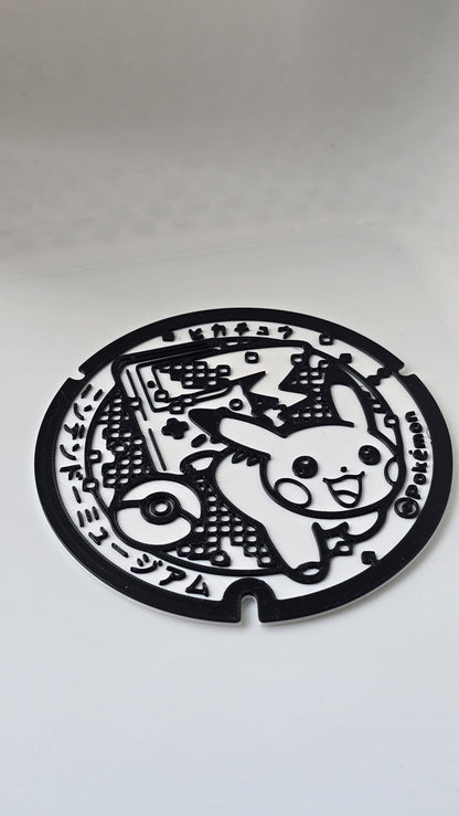Posavasos de las Pokealcantarillas de Japón