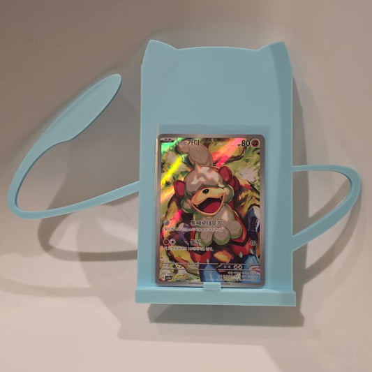 Sujetacartas de Pokemon - Charizard y Bubble Mew