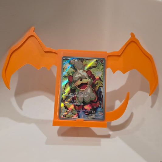 Sujetacartas de Pokemon - Charizard y Bubble Mew