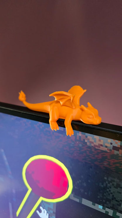 Decora tu monitor con este Pikachu, Eevee o Charizard dormidito