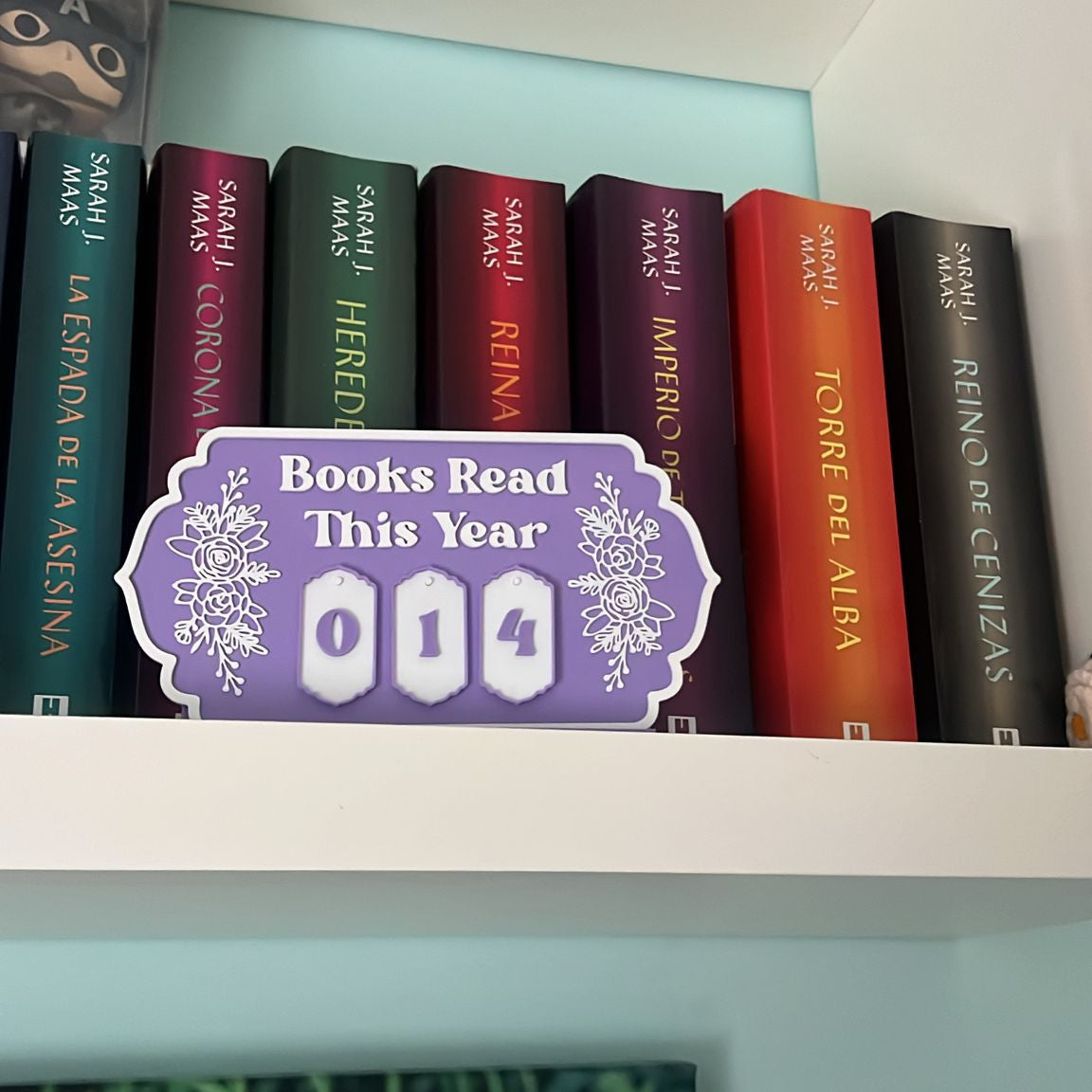 Contador de libros leídos