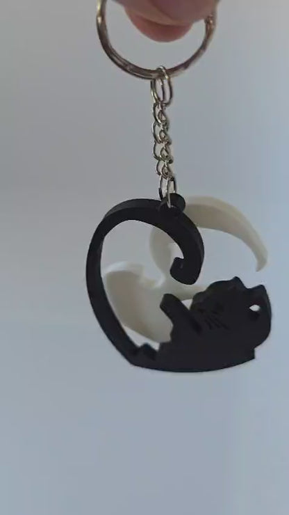 Llaveros de Gatos en Pareja